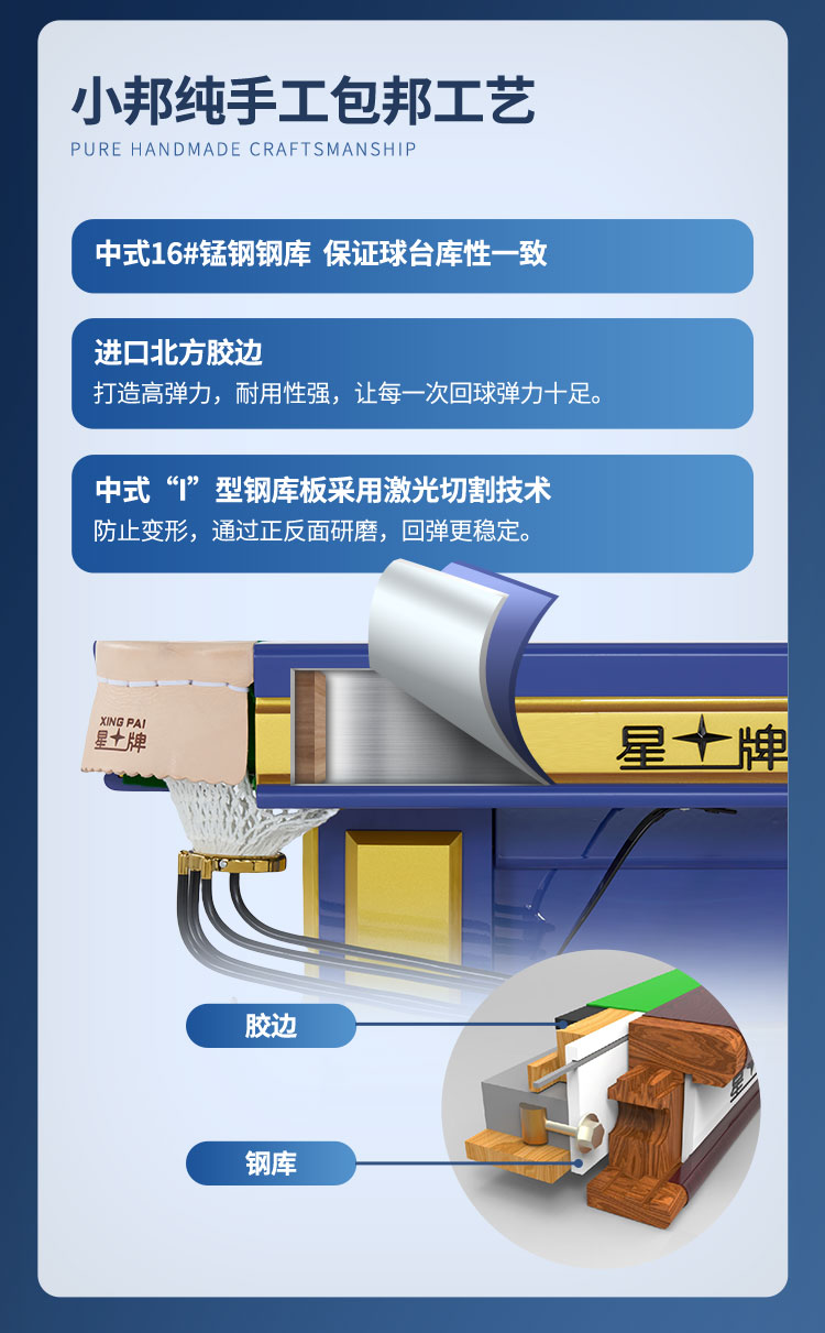 星牌中式臺球桌海王星plus型號